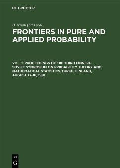 Cover Proceedings of the Third Finnish-Soviet Symposium on Probability Theory and Mathematical Statistics, Turku, Finland, August 13-16, 1991 (eBook, PDF)