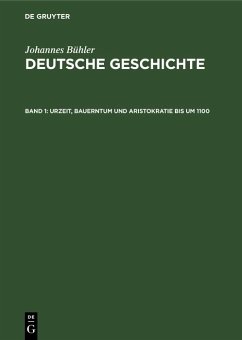 Cover Urzeit, Bauerntum und Aristokratie bis um 1100 (eBook, PDF)