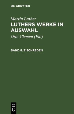Tischreden (eBook, PDF) - Luther, Martin