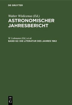 Die Literatur des Jahres 1962 (eBook, PDF)