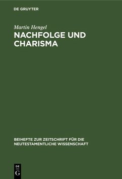 Cover Nachfolge und Charisma (eBook, PDF)