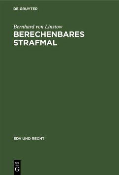Cover Berechenbares Strafmal (eBook, PDF)