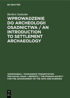 Cover Wprowadzenie do Archeologii Osadnictwa / An Introduction to Settlement Archaeology (eBook, PDF)