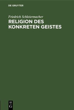 Cover Religion des Konkreten Geistes (eBook, PDF)