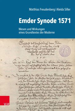 Emder Synode 1571 (eBook, PDF) - Siller, Aleida; Freudenberg, Matthias