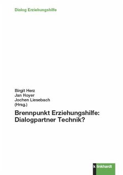 Cover Brennpunkt Erziehungshilfe: Dialogpartner Technik? (eBook, PDF)