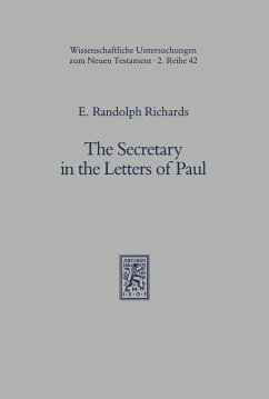 The Secretary in the Letters of Paul (eBook, PDF) - Richards, E. Randolph