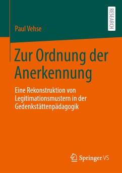 Zur Ordnung der Anerkennung (eBook, PDF) - Vehse, Paul