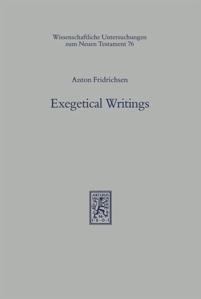 Exegetical Writings (eBook, PDF) Exegetical Writings (eBook, PDF)