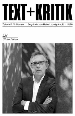 TEXT + KRITIK 226 - Ulrich Peltzer (eBook, PDF)