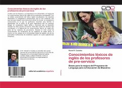 Conocimientos léxicos de inglés de los profesores de pre-servicio - Costales, Romel R.