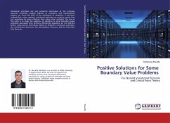 Positive Solutions for Some Boundary Value Problems - Bouafia, Dahmane