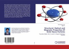 Structural, Optical and Magnetic Properties Of SnO2 Nano Particles - M., Saravanakumar;S., Agilan