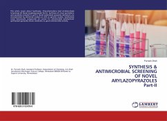 SYNTHESIS & ANTIMICROBIAL SCREENING OF NOVEL ARYLAZOPYRAZOLES Part-II - Shah, Purvesh
