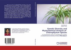 Genetic Diversity and Phytochemical Analysis of Chlorophytum Species