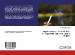 Mycotoxin Associated Risks of Cigarette Tobacco Sold in Nigeria - Musa, Dickson Achimugu;Gbodi, Timothy Ayinla