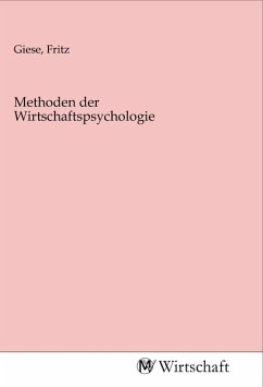 Methoden der Wirtschaftspsychologie