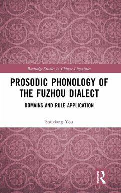 Cover Prosodic Phonology of the Fuzhou Dialect