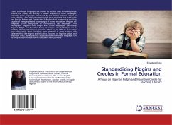 Standardizing Pidgins and Creoles in Formal Education