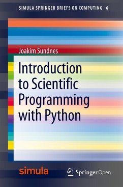 Introduction to Scientific Programming with Python - Sundnes, Joakim