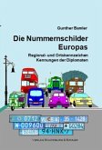 Die Nummernschilder Europas