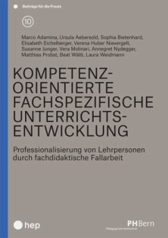 Cover Kompetenzorientierte fachspezifische Unterrichtsentwicklung