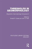 Thresholds in Geomorphology (eBook, ePUB)