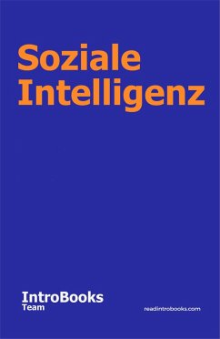 Soziale Intelligenz (eBook, ePUB) - Team, IntroBooks