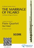 Score: The Marriage of Figaro for Flute Quartet (fixed-layout eBook, ePUB)