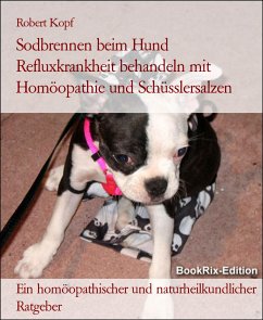 Sodbrennen beim Hund Refluxkrankheit behandeln mit Homöopathie und Schüsslersalzen (eBook, ePUB) - Kopf, Robert