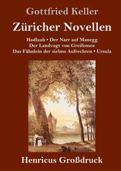 Züricher Novellen (Großdruck) - Keller, Gottfried