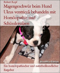 Magengeschwür beim Hund Ulcus ventriculi behandeln mit Homöopathie und Schüsslersalzen (eBook, ePUB) - Kopf, Robert