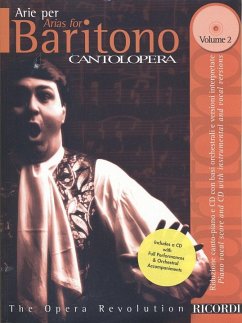Cover Arias for Baritone vol.2 (+CD) piano vocal score (+CD with instrumental and vocal versions)
