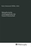 Metaphysische Anfangsgründe der Naturwissenschaft