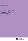 Annual Report of the Medical Officer of Health 1934