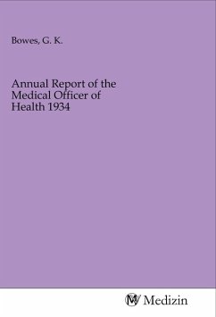 Annual Report of the Medical Officer of Health 1934