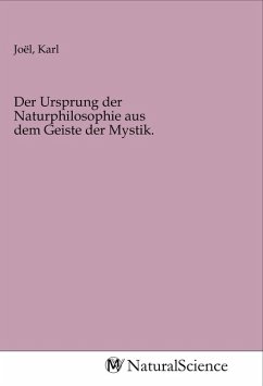Cover Der Ursprung der Naturphilosophie aus dem Geiste der Mystik.