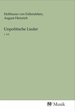 Cover Unpolitische Lieder