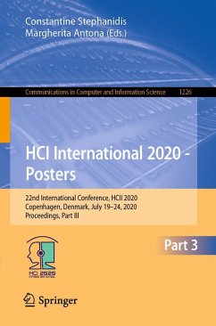 Cover HCI International 2020 - Posters