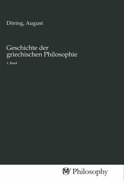 Cover Geschichte der griechischen Philosophie