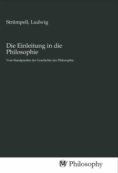 Die Einleitung in die Philosophie