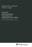 Friedrich Schleiermachers Grundriss der philosophischen Ethik
