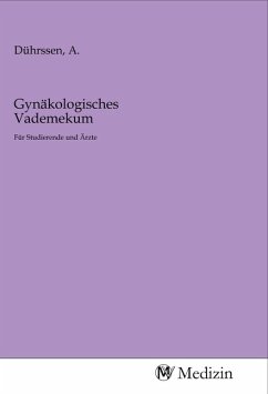 Cover Gynäkologisches Vademekum