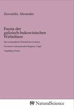 Fauna der galizisch-bukowinischen Wirbeltiere