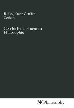 Geschichte der neuern Philosophie