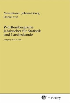 Württembergische Jahrbücher für Statistik und Landeskunde