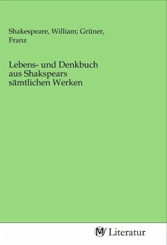 Cover Lebens- und Denkbuch aus Shakspears sämtlichen Werken