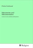 Sakramente und Sakramentalien