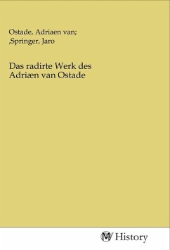 Cover Das radirte Werk des Adriæn van Ostade