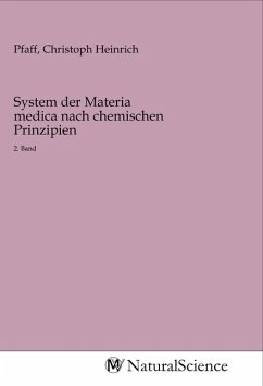 System der Materia medica nach chemischen Prinzipien